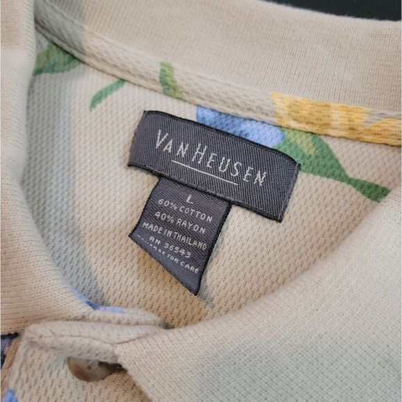 Van Heusen polo men's large - Picture 3 of 5